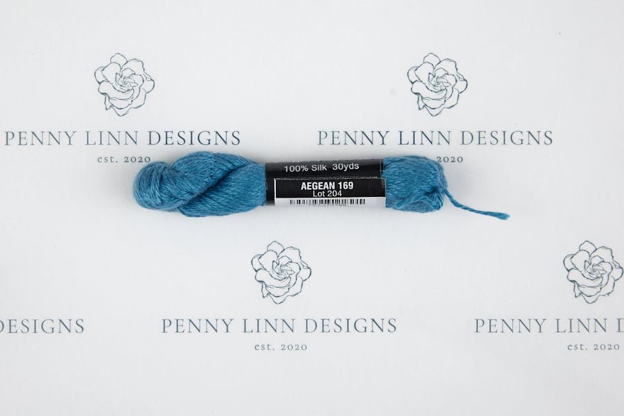 Pepper Pot Silk 169 AEGEAN - Penny Linn Designs - Planet Earth Fibers