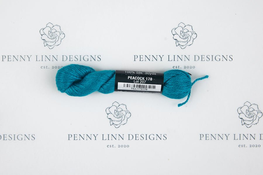 Pepper Pot Silk 178 PEACOCK - Penny Linn Designs - Planet Earth Fibers
