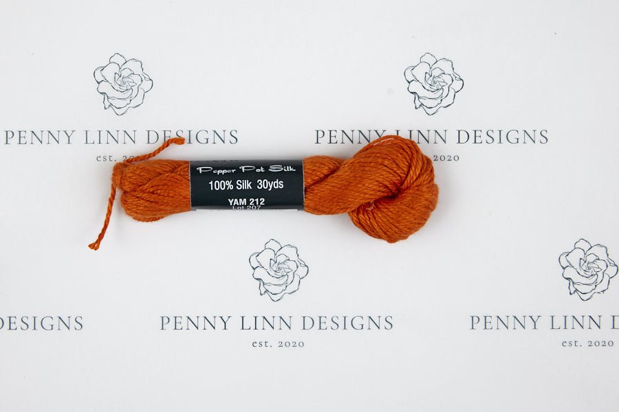 Pepper Pot Silk 212 YAM - Penny Linn Designs - Planet Earth Fibers