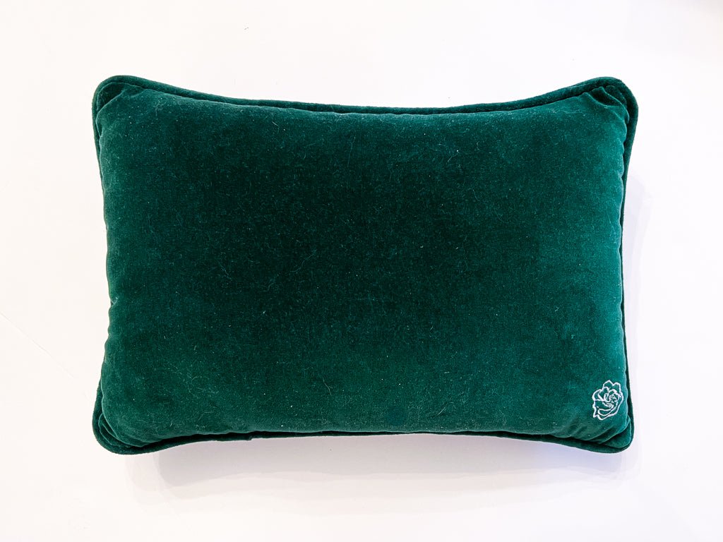 Please Leave by 7 Needlepoint Pillow - Penny Linn Designs - Penny Linn Designs