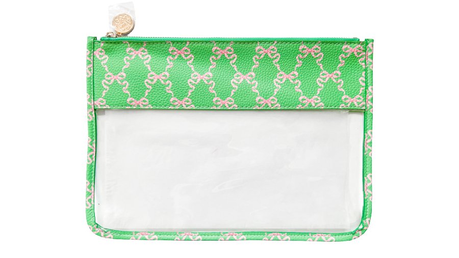 Printed CLEAR ZIP POUCH - Penny Linn Designs - Penny Linn Designs