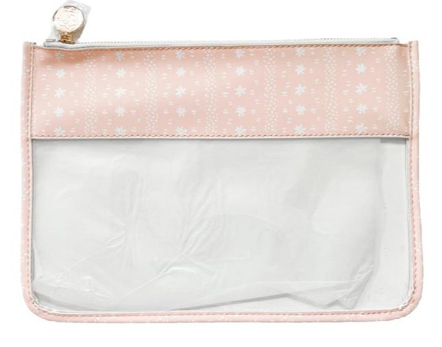 Printed CLEAR ZIP POUCH - Penny Linn Designs - Penny Linn Designs