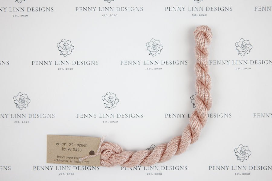 Silk & Ivory 04 Peach - Penny Linn Designs - Brown Paper Packages