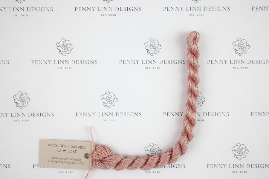 Silk & Ivory 104 Bologna - Penny Linn Designs - Brown Paper Packages