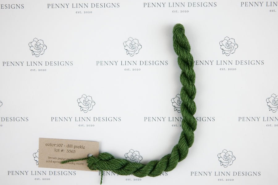 Silk & Ivory 107 Dill Pickle - Penny Linn Designs - Brown Paper Packages