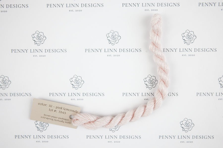 Silk & Ivory 111 Pink Lemonade - Penny Linn Designs - Brown Paper Packages