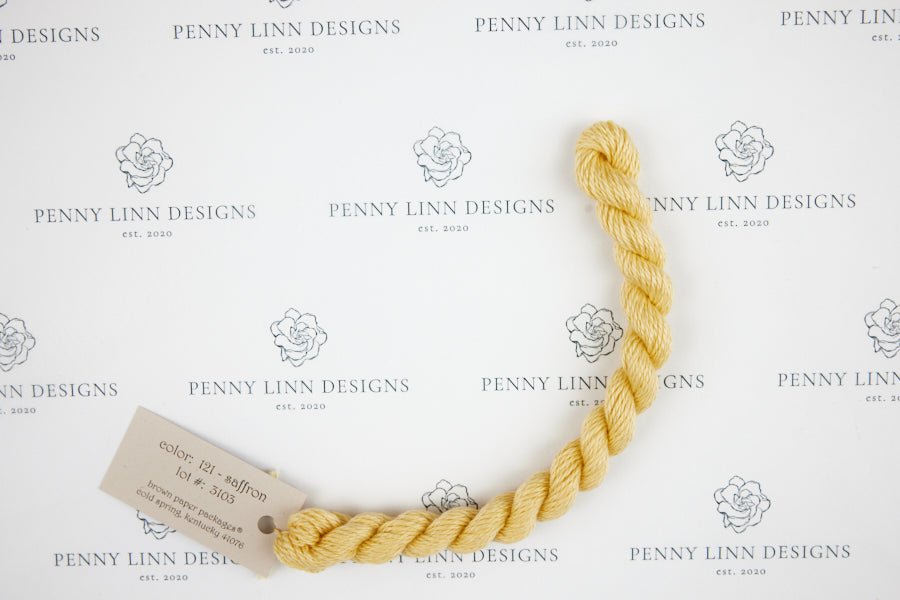 Silk & Ivory 121 Saffron - Penny Linn Designs - Brown Paper Packages