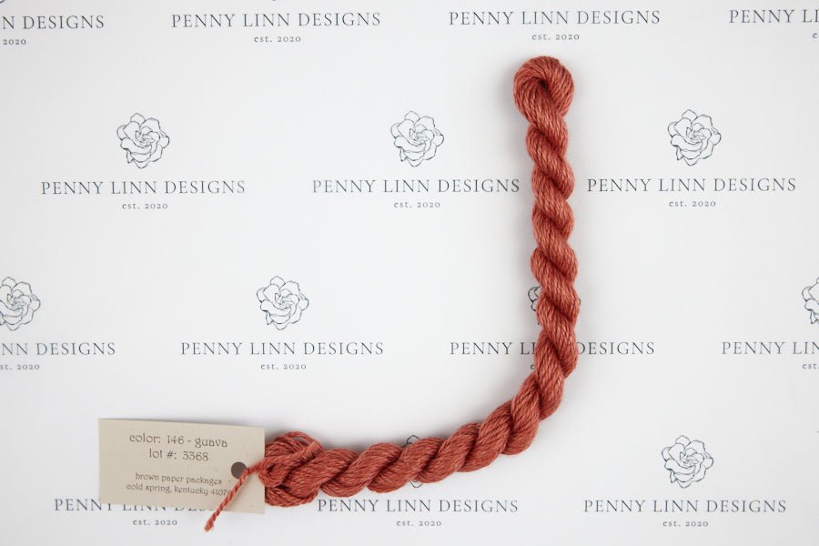 Silk & Ivory 146 Guava - Penny Linn Designs - Brown Paper Packages
