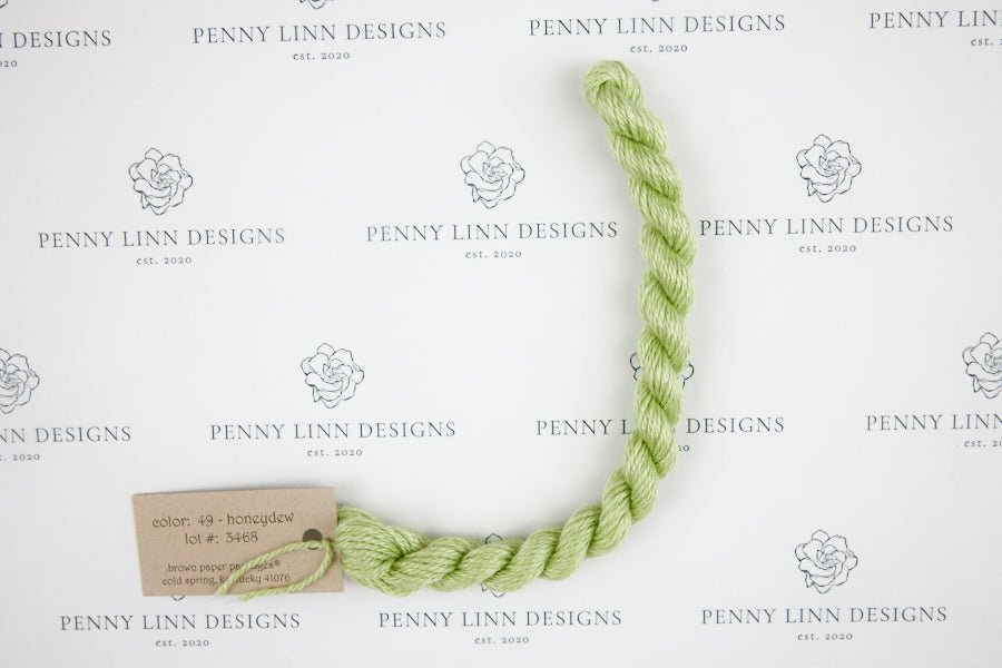 Silk & Ivory 49 Honeydew - Penny Linn Designs - Brown Paper Packages