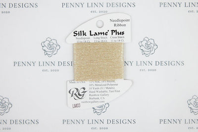 Silk Lamé Plus LM03 Ecru - Penny Linn Designs - Rainbow Gallery