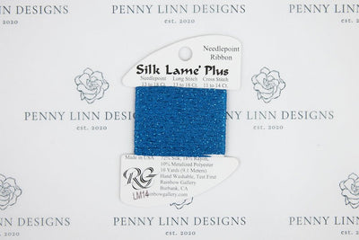 Silk Lamé Plus LM14 Blue - Penny Linn Designs - Rainbow Gallery