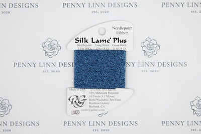 Silk Lamé Plus LM20 Dark Antique Blue - Penny Linn Designs - Rainbow Gallery
