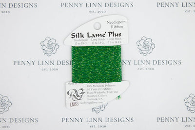 Silk Lamé Plus LM63 Emerald - Penny Linn Designs - Rainbow Gallery