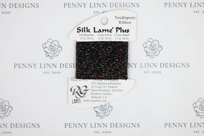 Silk Lamé Plus LM65 Black Sparkle - Penny Linn Designs - Rainbow Gallery