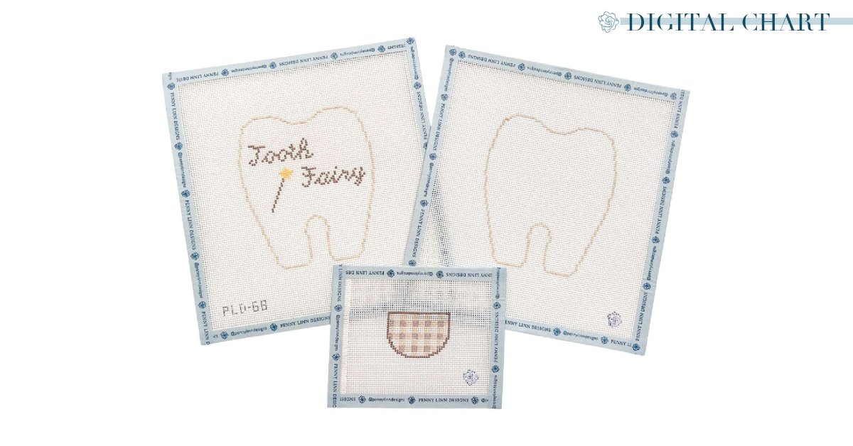 Tooth Fairy Pillow - CHART - Penny Linn Designs - Penny Linn Designs