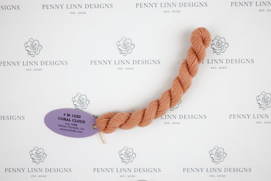 Vineyard Merino M-1020 CORAL CLOUD - Penny Linn Designs - Wiltex Threads