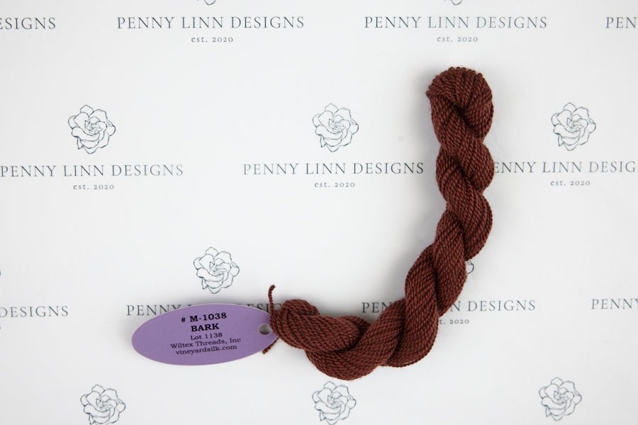 Vineyard Merino M-1038 BARK - Penny Linn Designs - Wiltex Threads