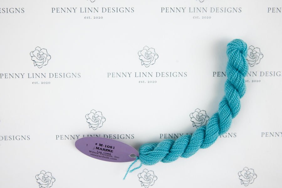 Vineyard Merino M-1081 MARINE - Penny Linn Designs - Wiltex Threads