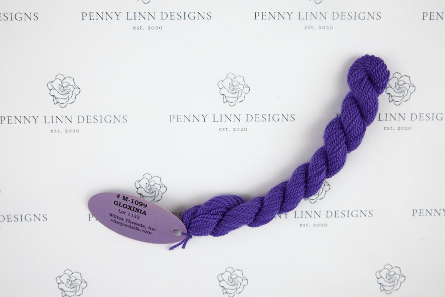 Vineyard Merino M-1099 GLOXINIA - Penny Linn Designs - Wiltex Threads