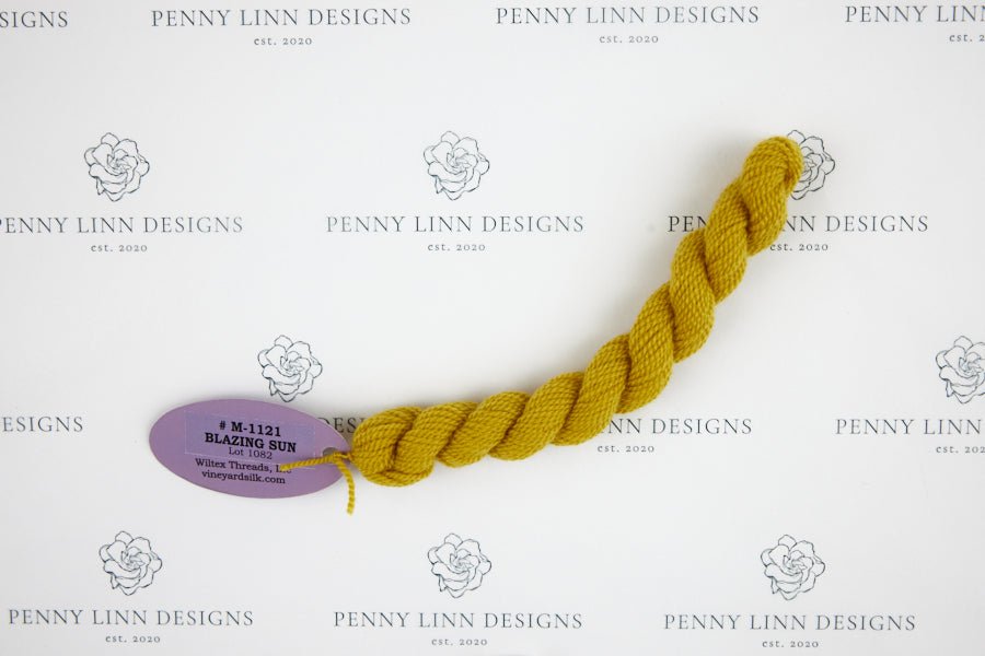 Vineyard Merino M-1121 BLAZING SUN - Penny Linn Designs - Wiltex Threads