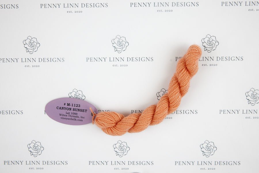Vineyard Merino M-1123 CANYON SUNSET - Penny Linn Designs - Wiltex Threads