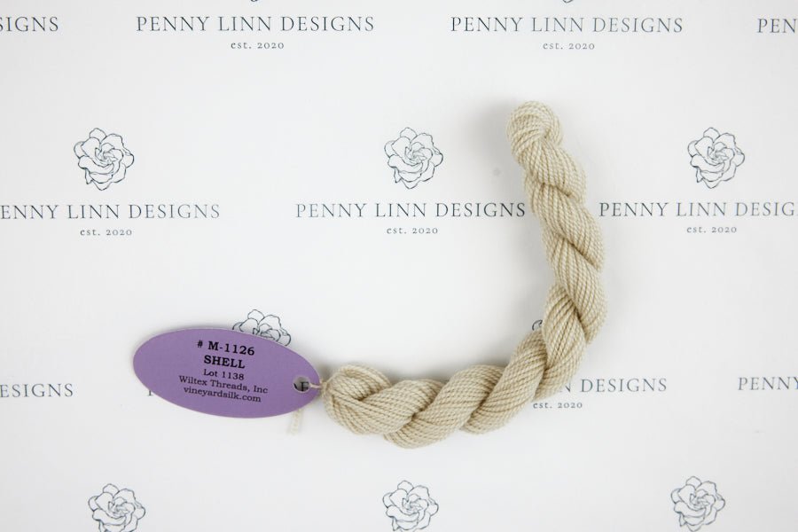 Vineyard Merino M-1126 SHELL - Penny Linn Designs - Wiltex Threads