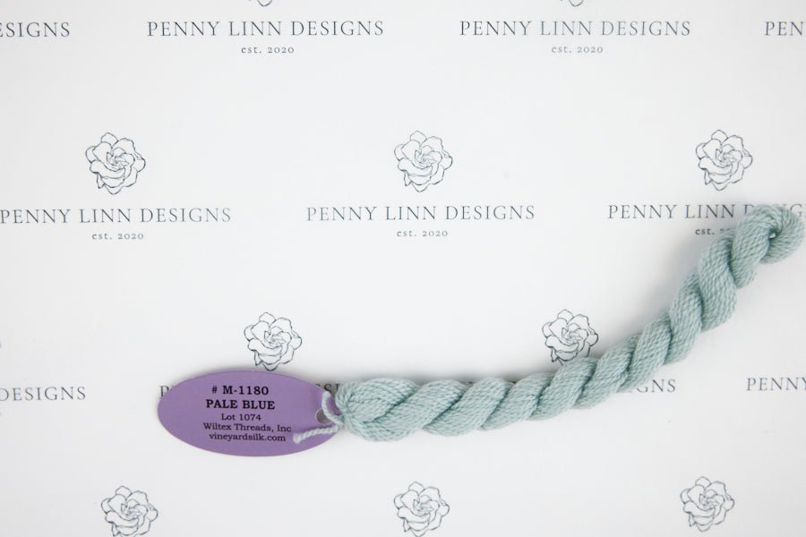 Vineyard Merino M-1180 PALE BLUE - Penny Linn Designs - Wiltex Threads