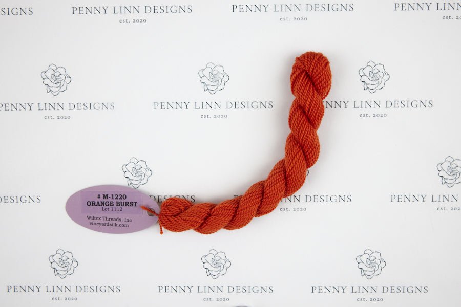 Vineyard Merino M-1220 ORANGE BURST - Penny Linn Designs - Wiltex Threads
