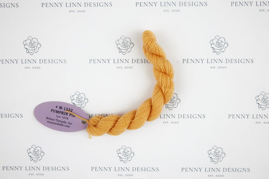 Vineyard Merino M-1232 PUMPKIN PIE - Penny Linn Designs - Wiltex Threads