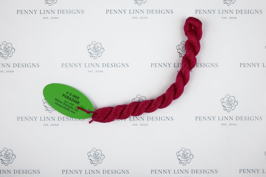 Vineyard Silk C-005 PARADISE - Penny Linn Designs - Wiltex Threads