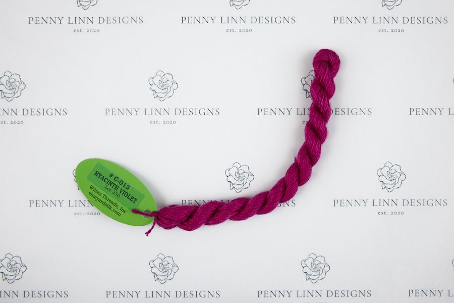 Vineyard Silk C-013 HYACINTH VIOLET - Penny Linn Designs - Wiltex Threads