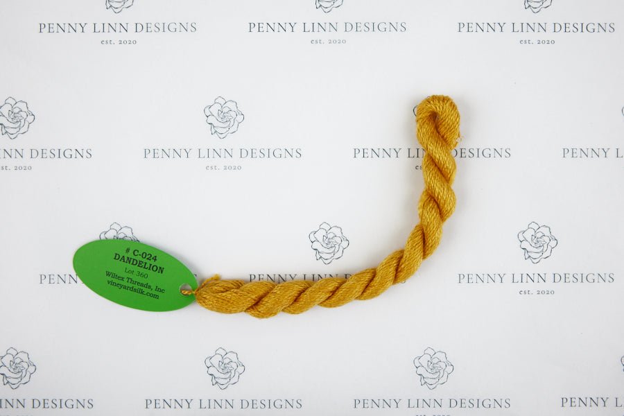 Vineyard Silk C-024 DANDELION - Penny Linn Designs - Wiltex Threads