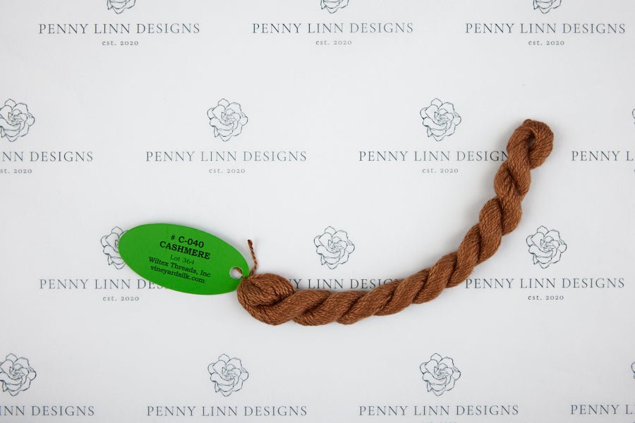 Vineyard Silk C-040 CASHMERE - Penny Linn Designs - Wiltex Threads
