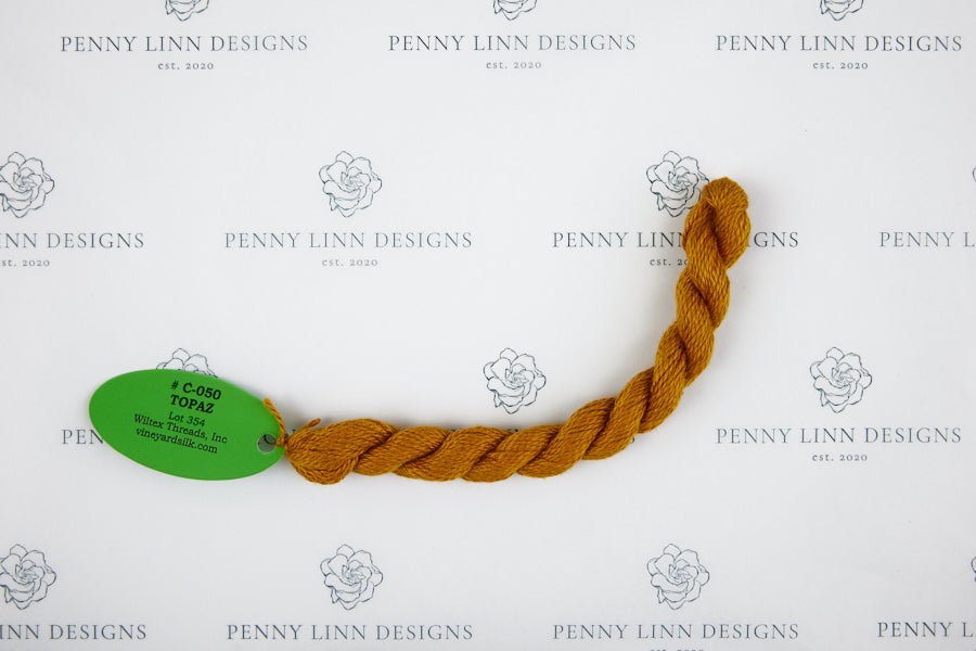 Vineyard Silk C-050 TOPAZ - Penny Linn Designs - Wiltex Threads