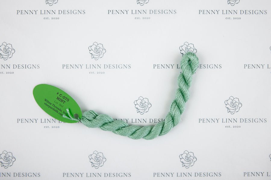 Vineyard Silk C-070 MINT - Penny Linn Designs - Wiltex Threads