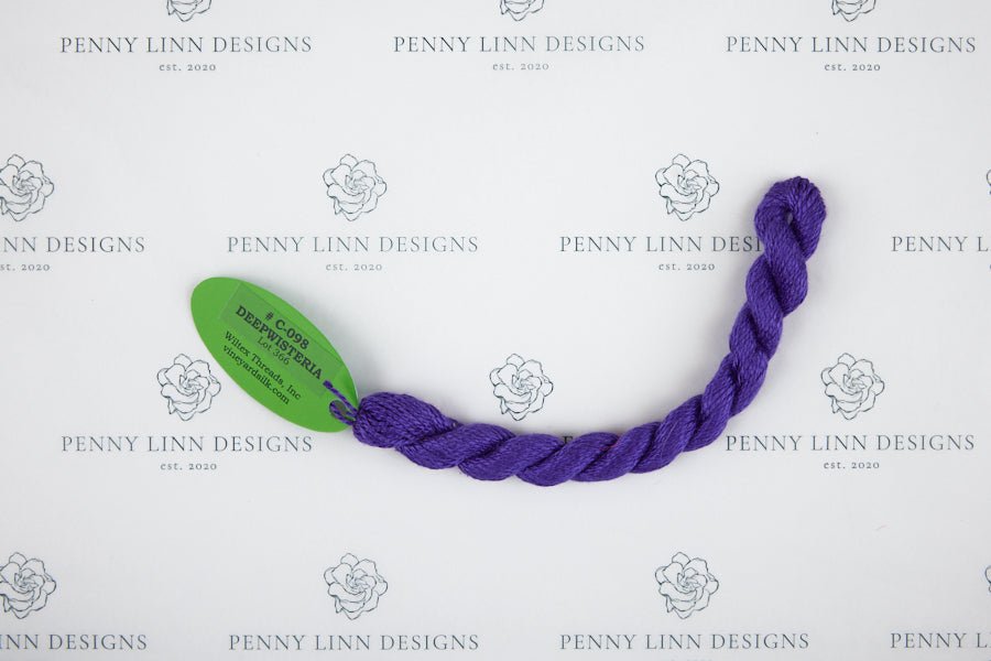 Vineyard Silk C-098 DEEP WISTERIA - Penny Linn Designs - Wiltex Threads