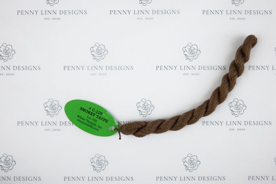 Vineyard Silk C-129 SMOKEY TAUPE - Penny Linn Designs - Wiltex Threads