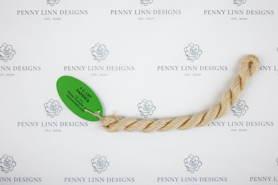 Vineyard Silk C-137 TAPIOCA - Penny Linn Designs - Wiltex Threads