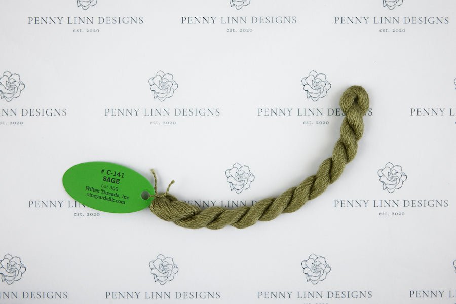 Vineyard Silk C-141 SAGE - Penny Linn Designs - Wiltex Threads