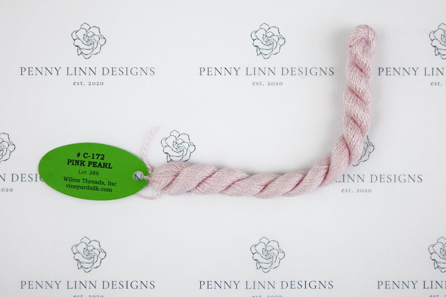 Vineyard Silk C-172 PINK PEARL - Penny Linn Designs - Wiltex Threads