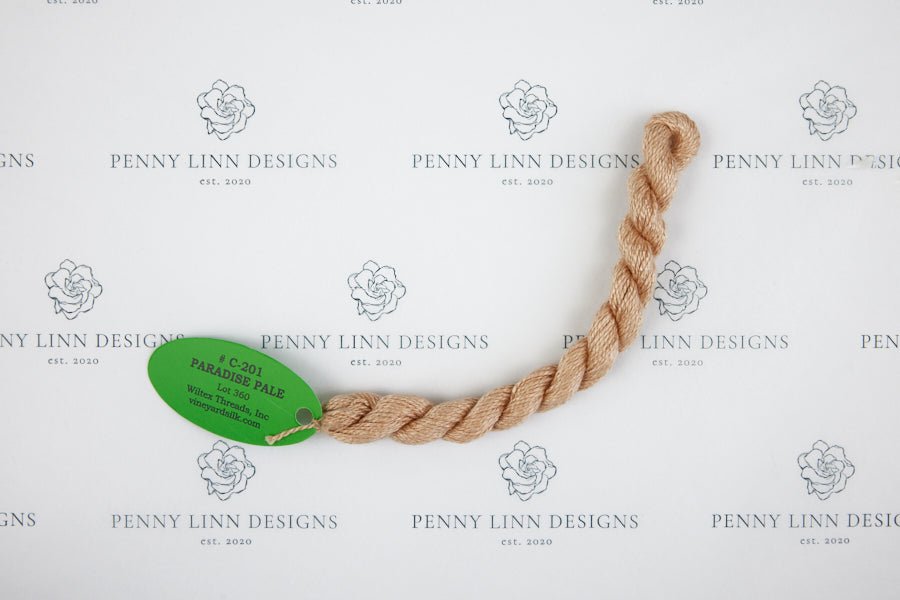 Vineyard Silk C-201 PARADISE PALE - Penny Linn Designs - Wiltex Threads